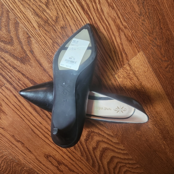 New Nine West black pumps shoes size 10 - Picture 2 of 3